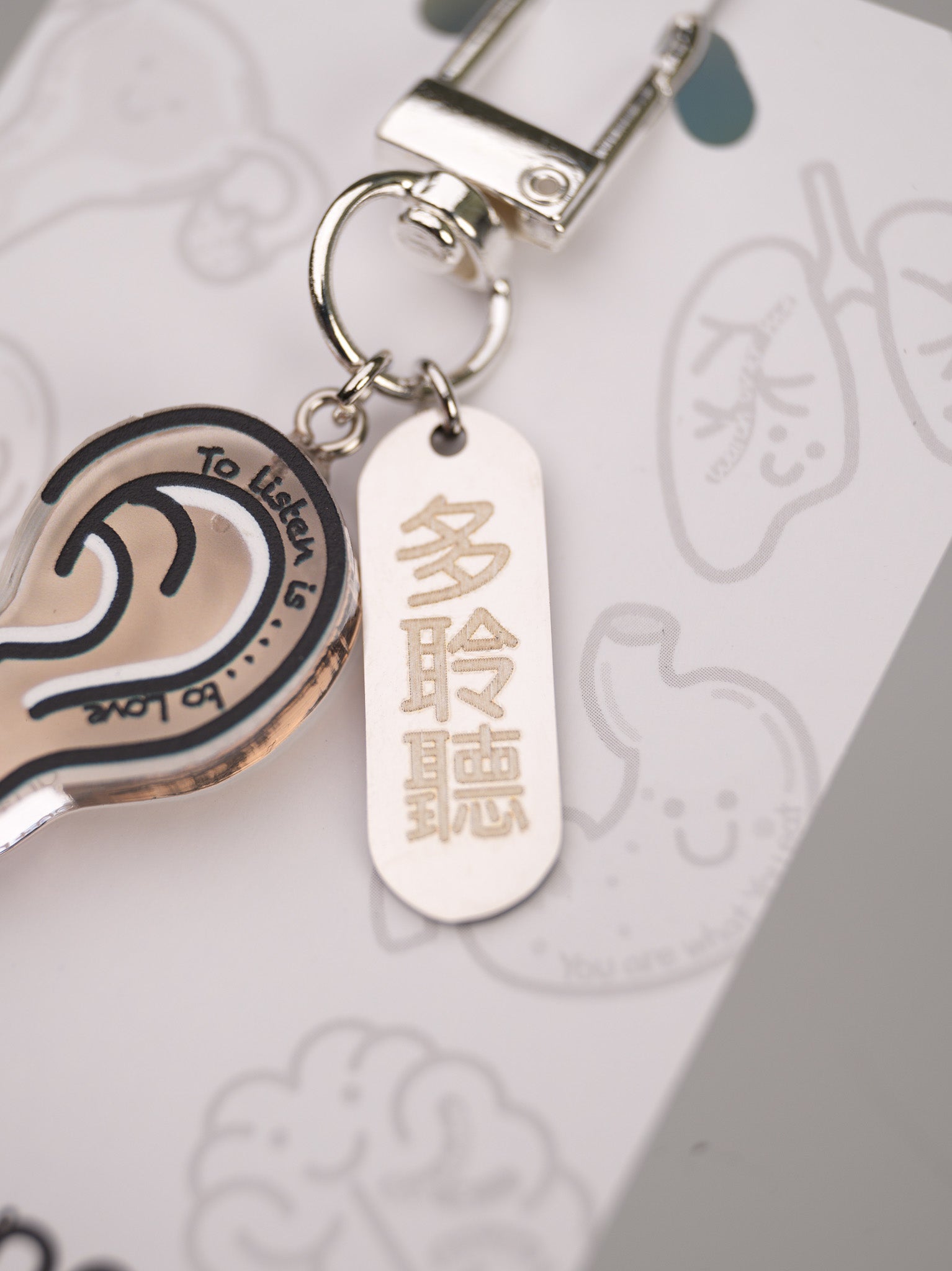 Organ Pendant - Ear "Listen More"