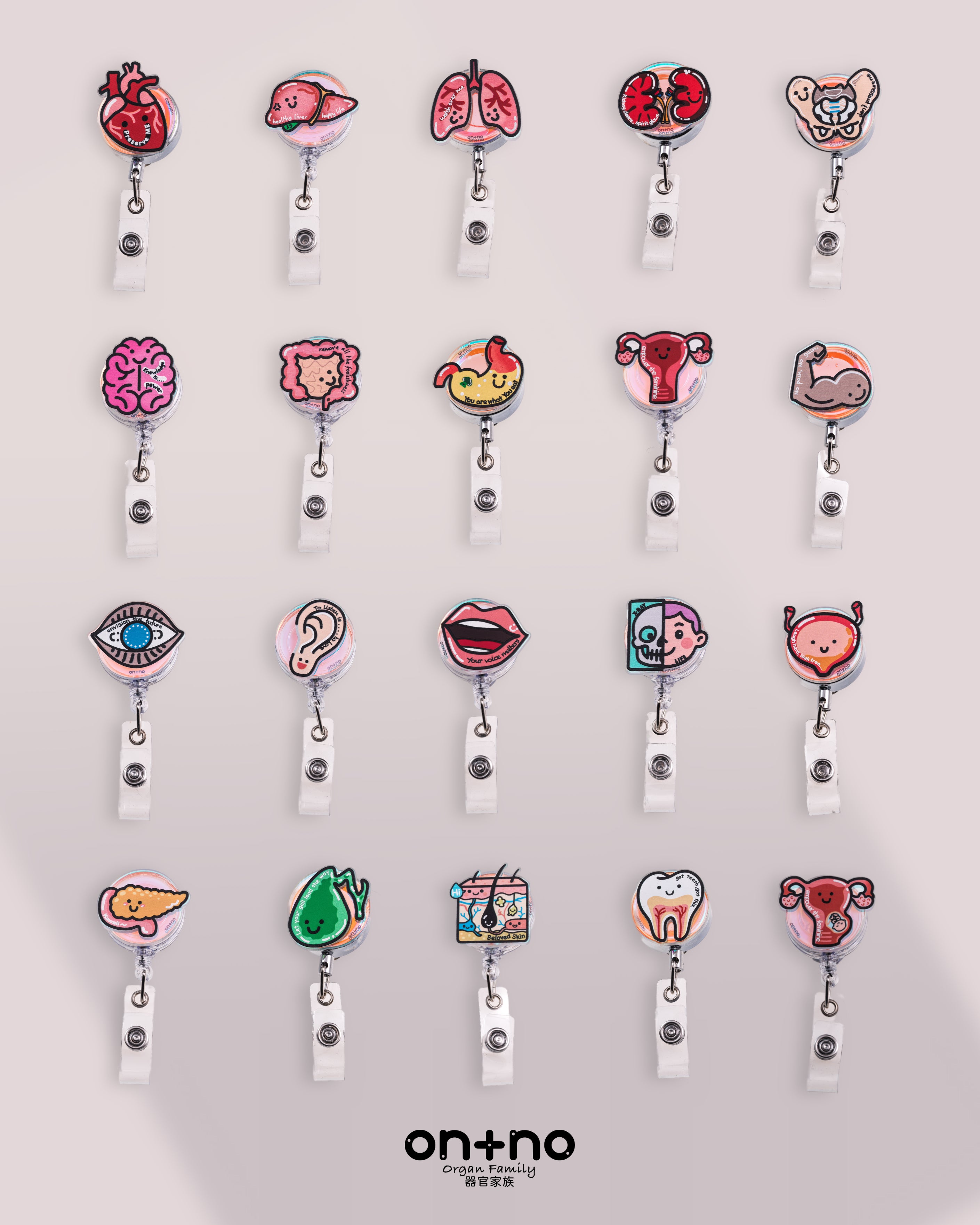 Retractable Badge Holder - X-Ray Boy