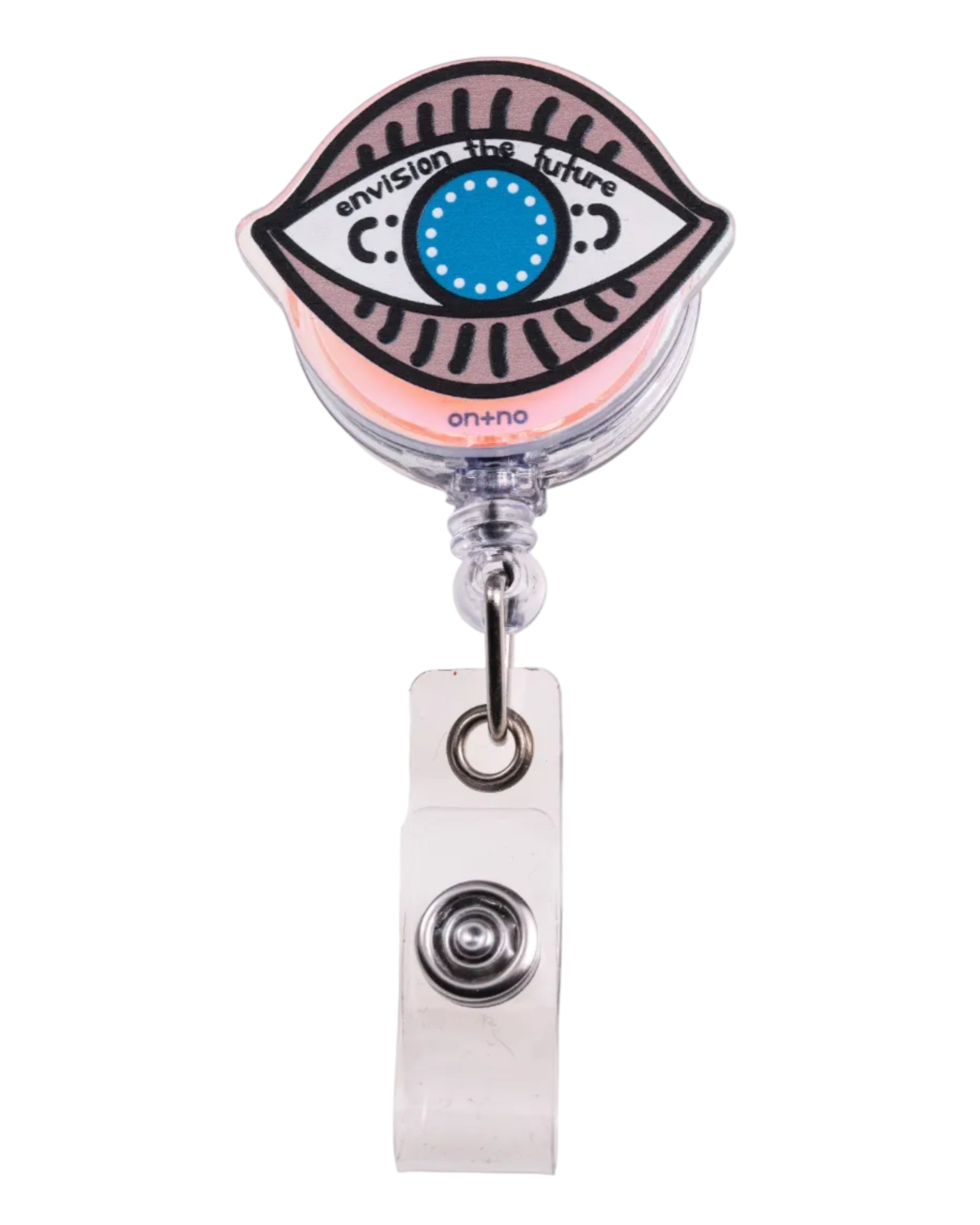 Retractable badge reel - eyelet