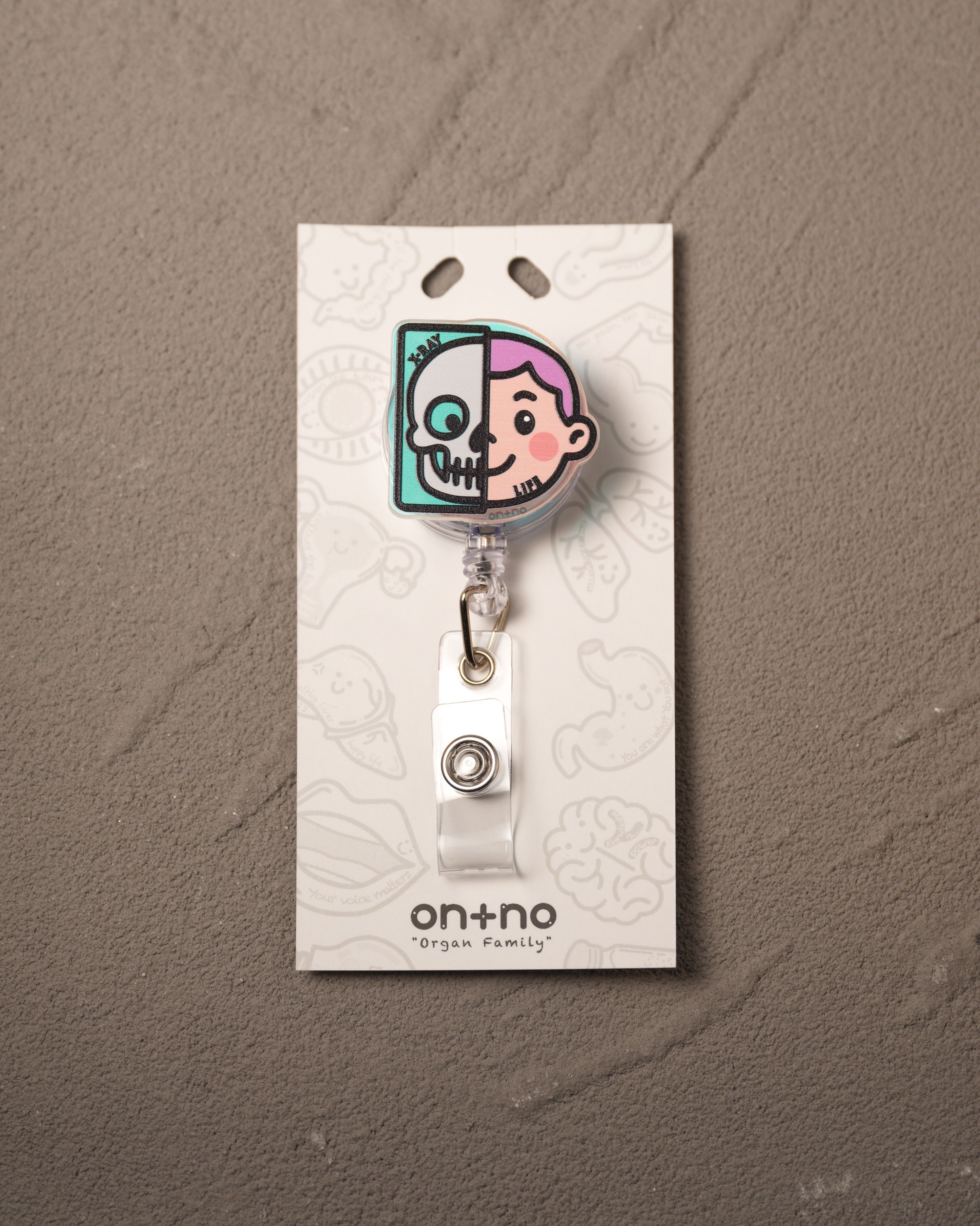 Retractable Badge Holder - X-Ray Boy
