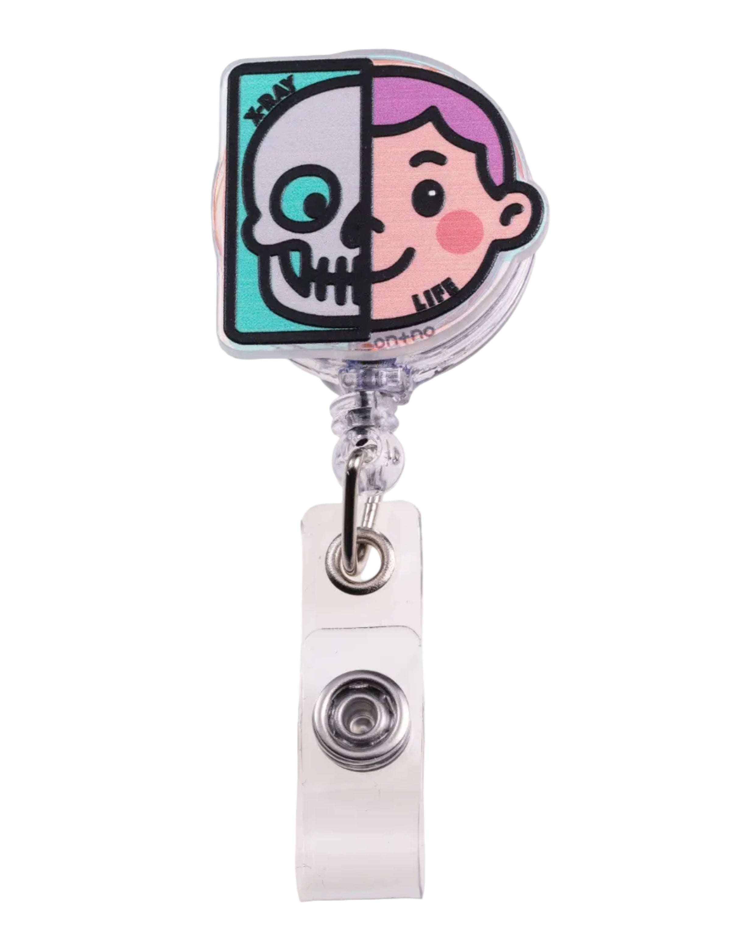 Retractable Badge Holder - X-Ray Boy