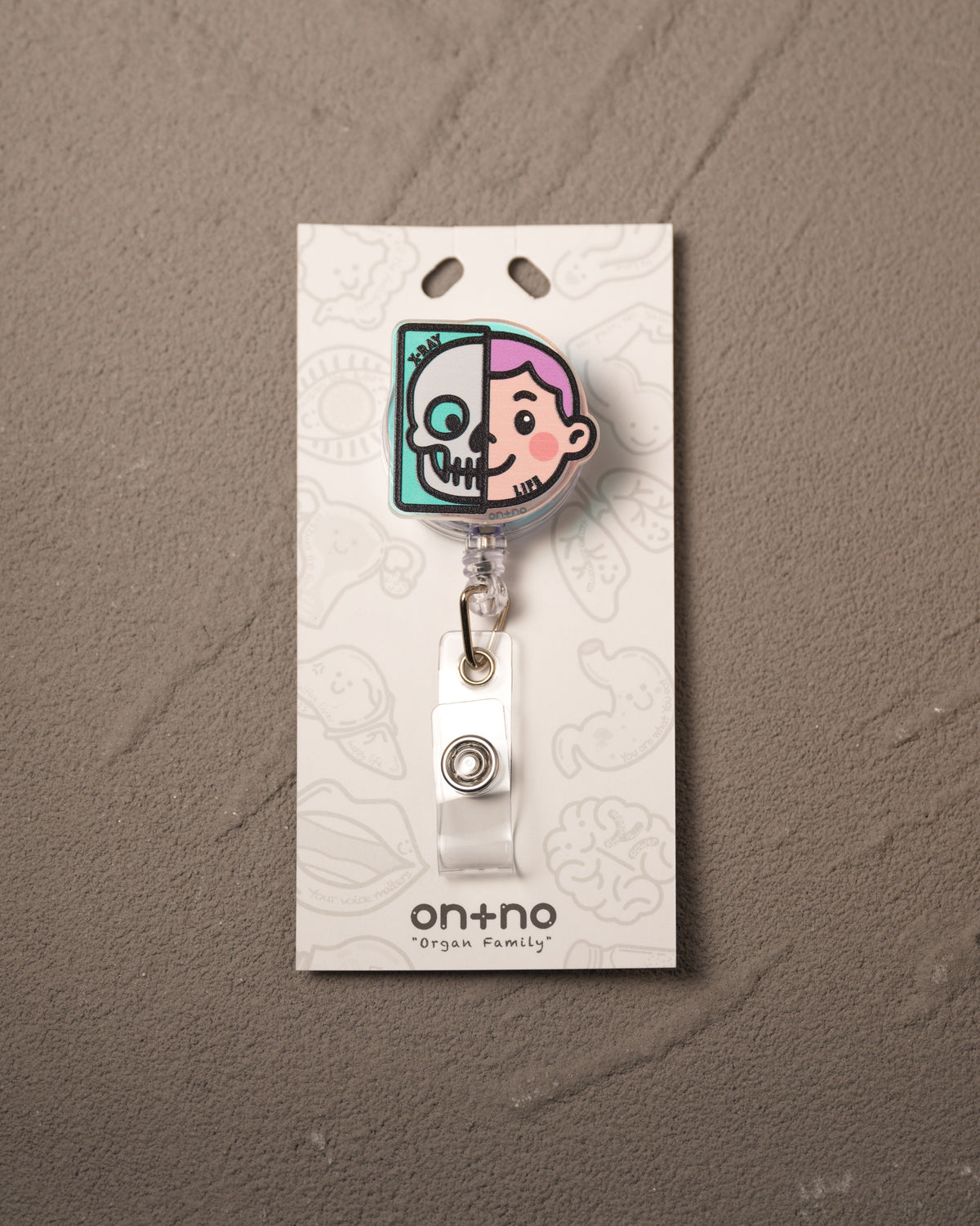 Retractable Badge Holder - X-Ray Boy
